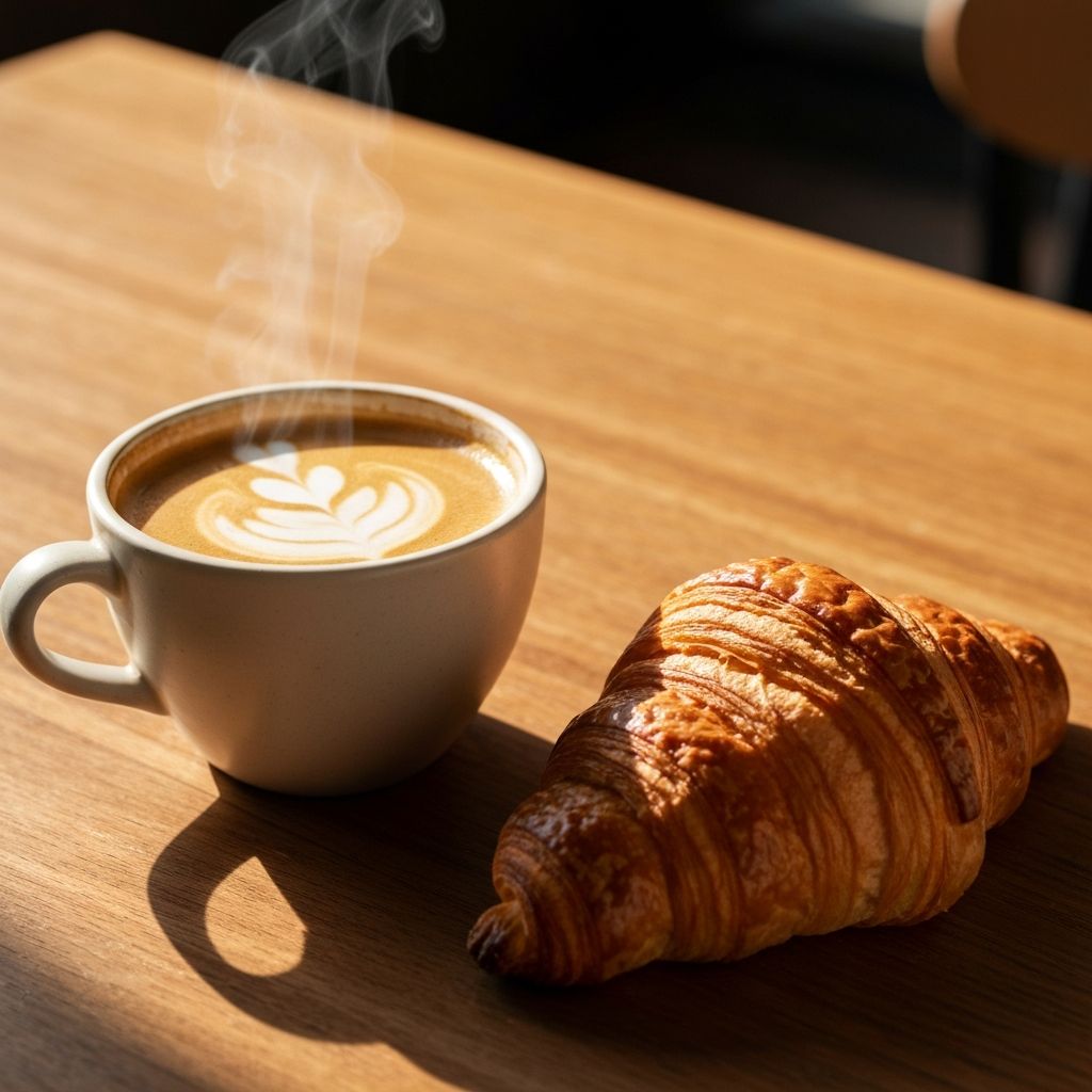 Freshly brewed coffee at Paradise Bakehouse cafe